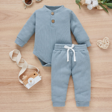 "Toddler Long Sleeve Romper"