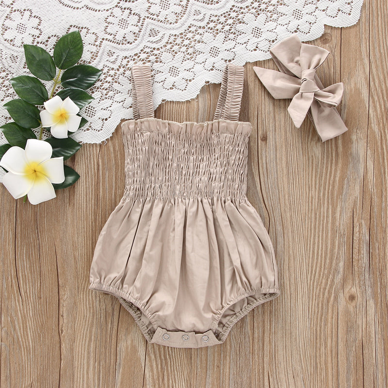 "Sunshine Rompers" Summer Style for Baby Girls